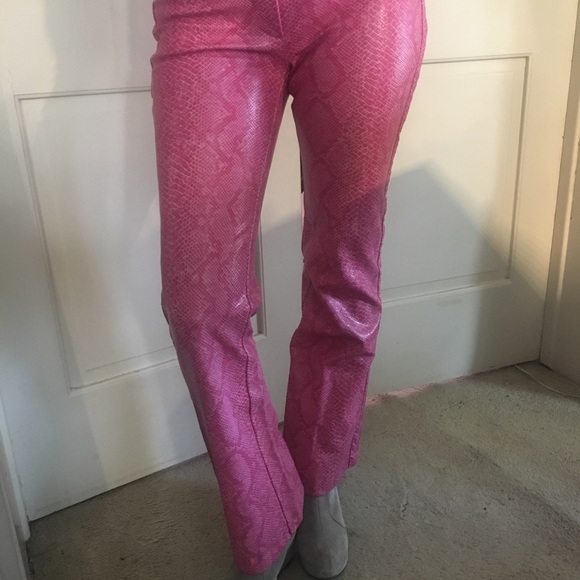Pink Python Pants! - Picture 2 of 5